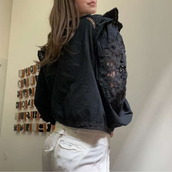 Farm Rio Eyelet Blouse - Picture 3 of 4